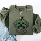 Havanese, Adorable Dog, St Patrick's Day, Lucky, Irish Sweatshirt - Che Cose Belle