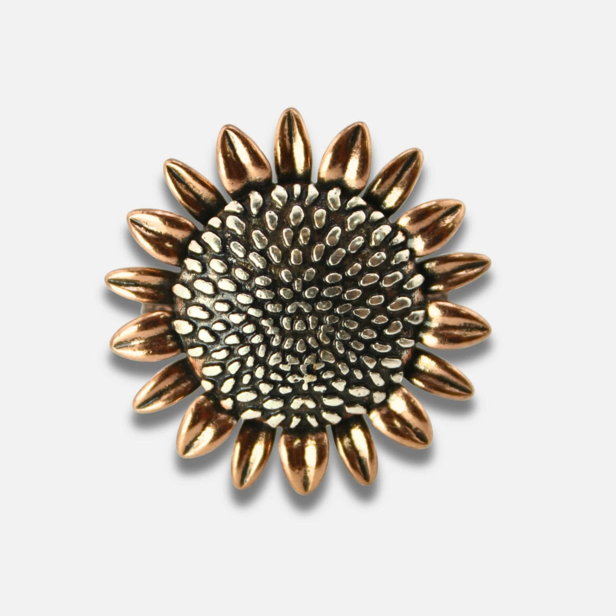 Have Faith Sunflower Inspire Adjustable Ring - Che Cose Belle