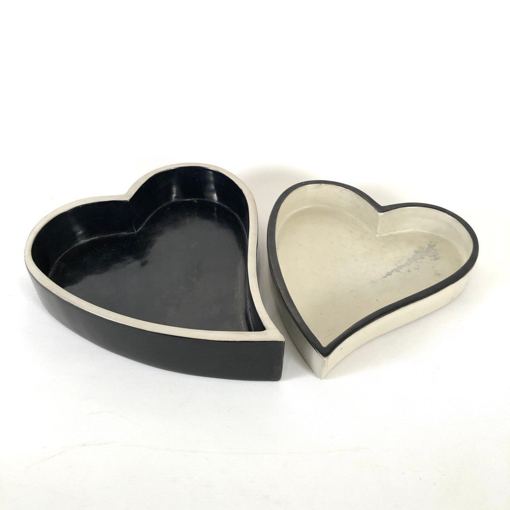 Heart Bowls Black + White - Che Cose Belle