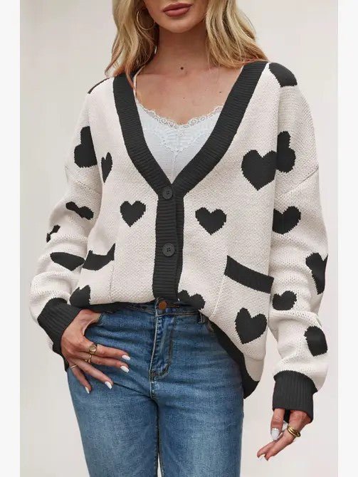 Heart Cardigan - Che Cose Belle