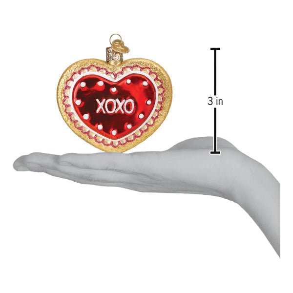 Heart Cookie Ornament - Che Cose Belle
