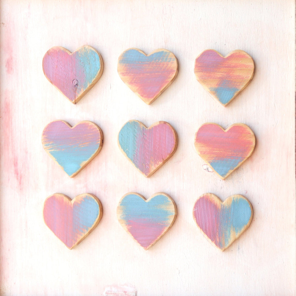 Heart Grid Art Prints - Che Cose Belle