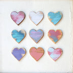 Heart Grid Art Prints - Che Cose Belle