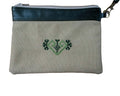 Heart Leather Clutch - Green - Che Cose Belle