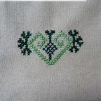 Heart Leather Clutch - Green - Che Cose Belle