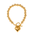 Heart of Gold Bracelet - Che Cose Belle