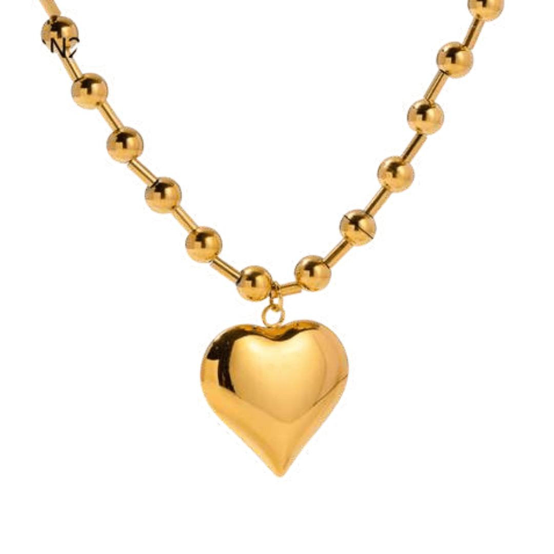 Heart of Gold Necklace - Che Cose Belle