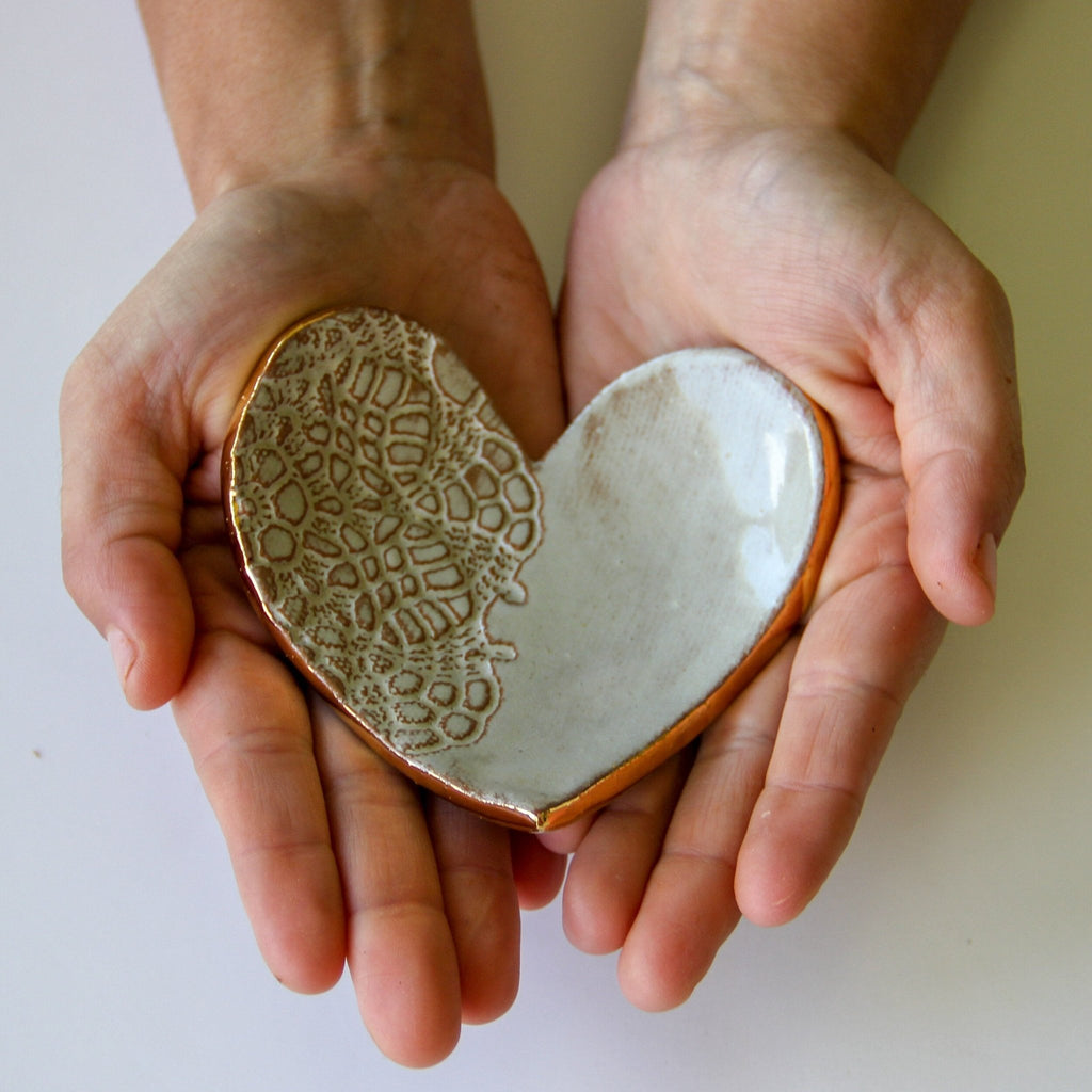 Heart Ring Dish - Che Cose Belle