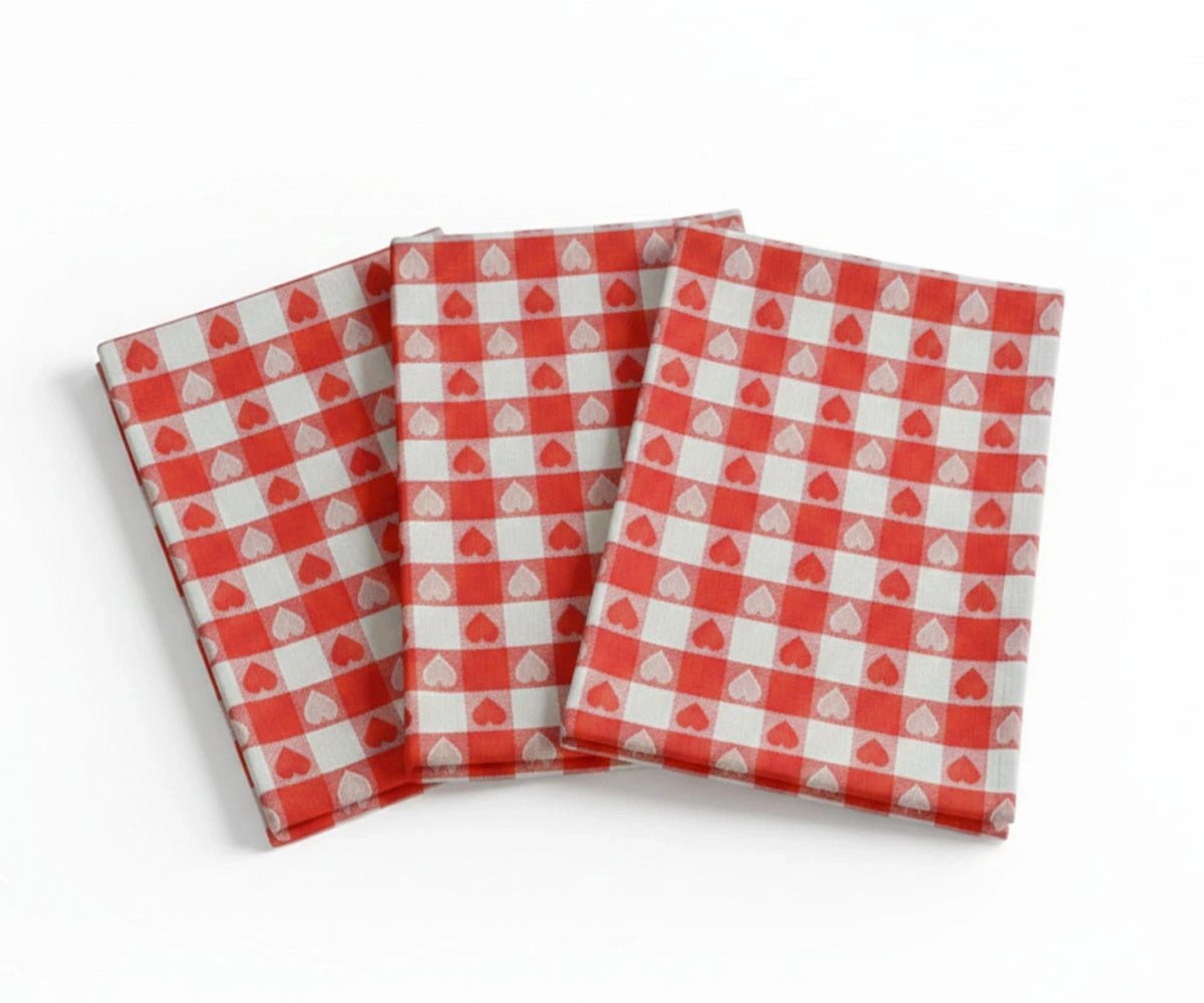 Heart Shaped Napkins - Che Cose Belle