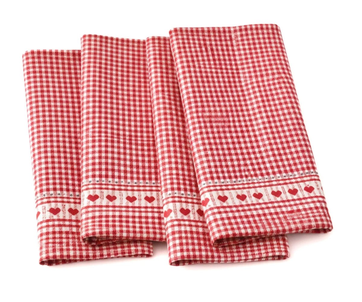 Heart Shaped Napkins - Che Cose Belle