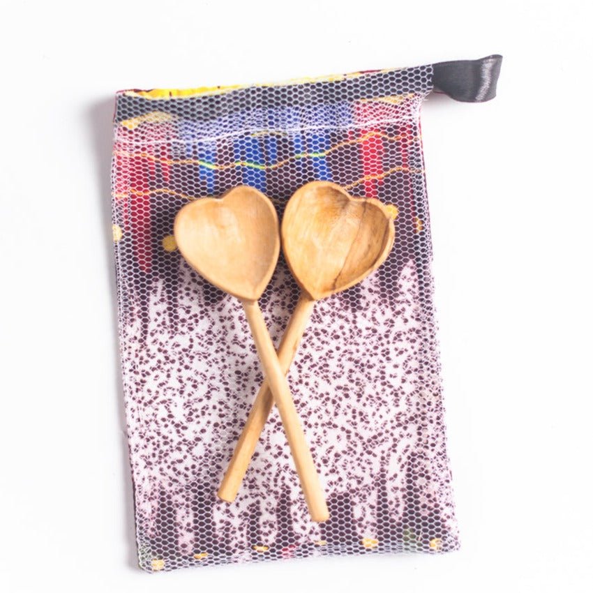 Heart Teaspoons - set of 2 - Che Cose Belle