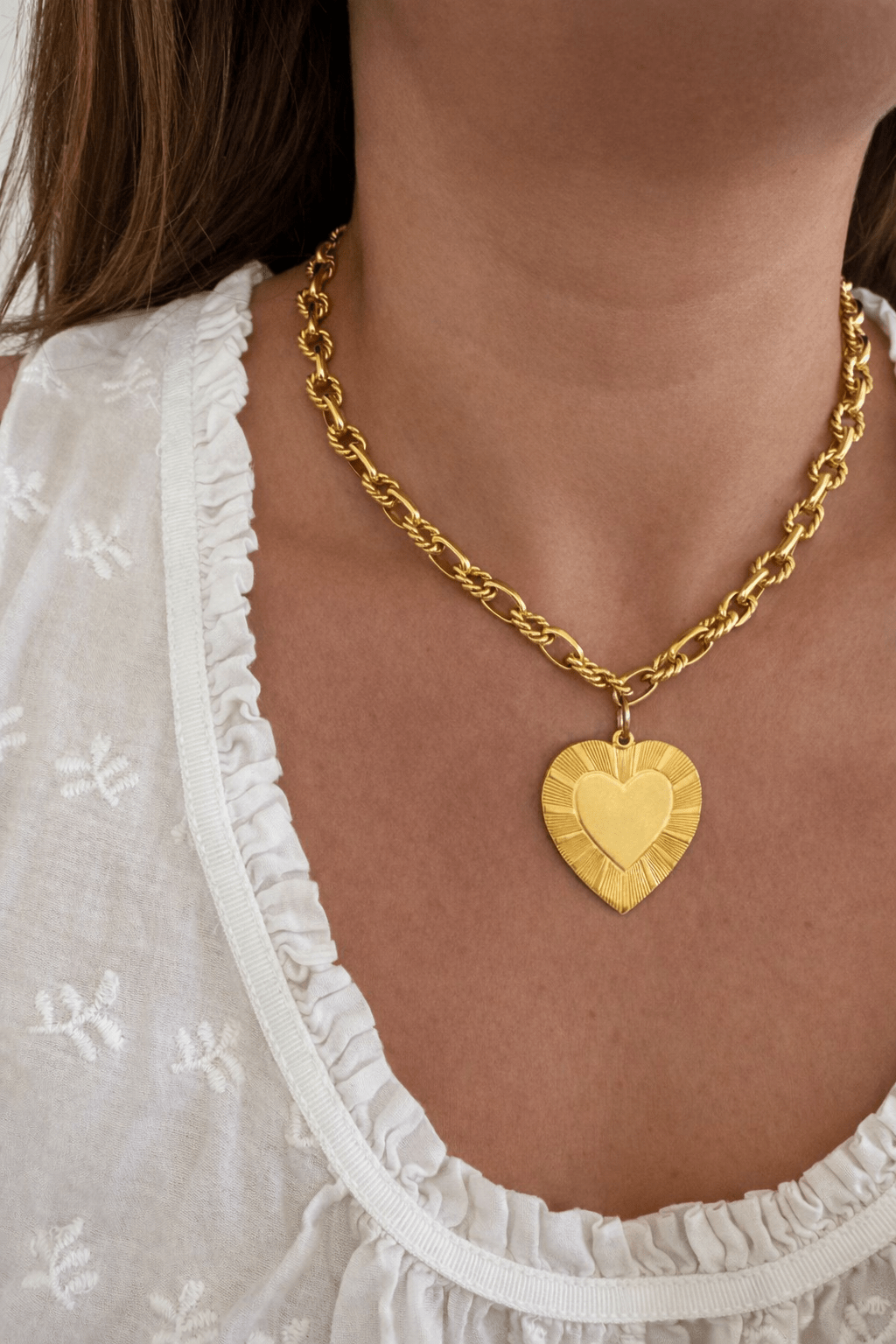 Heart to Heart Necklace - Che Cose Belle