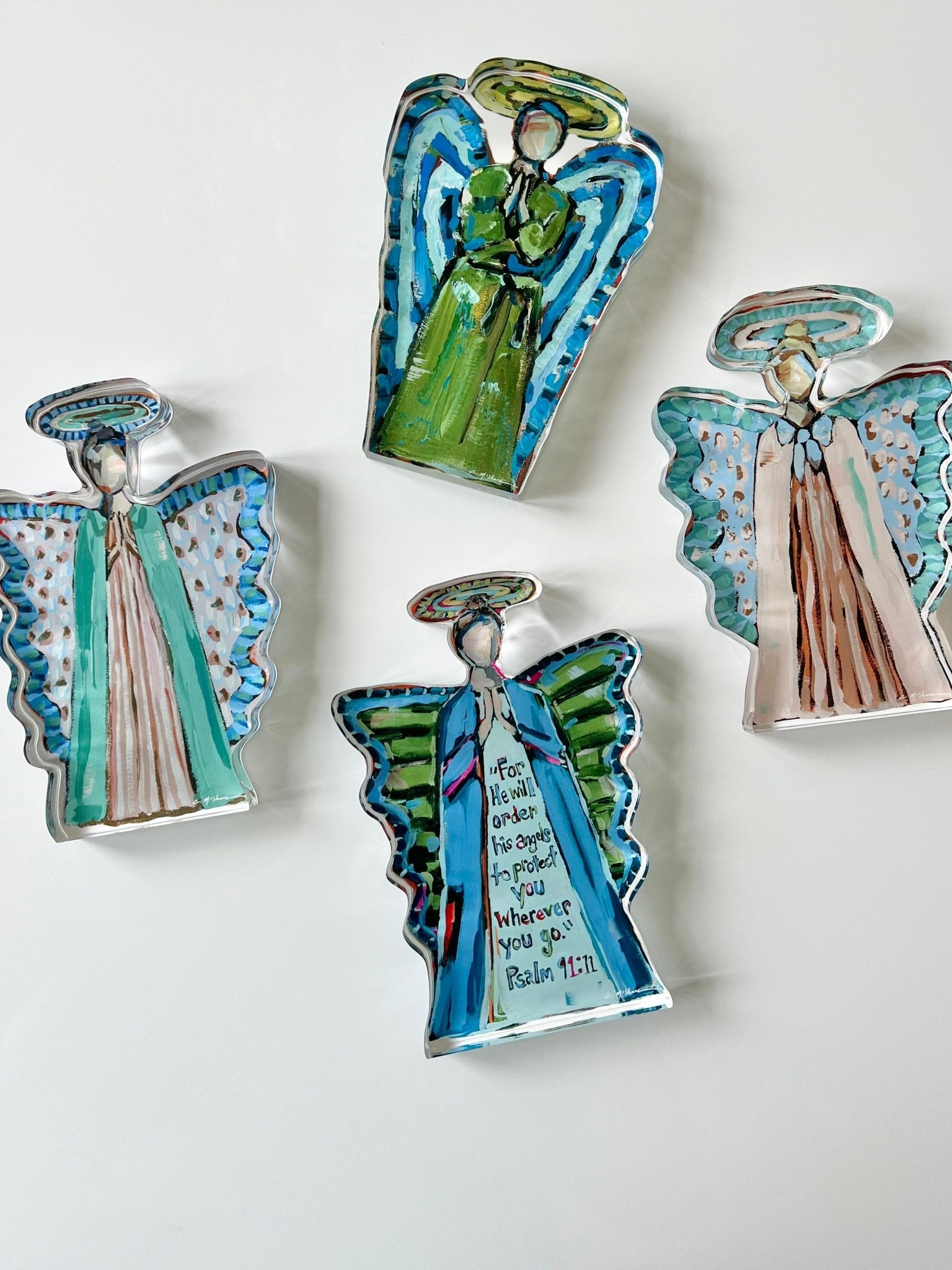 Heavenly Angel II Acrylic Tabletop Art - Che Cose Belle