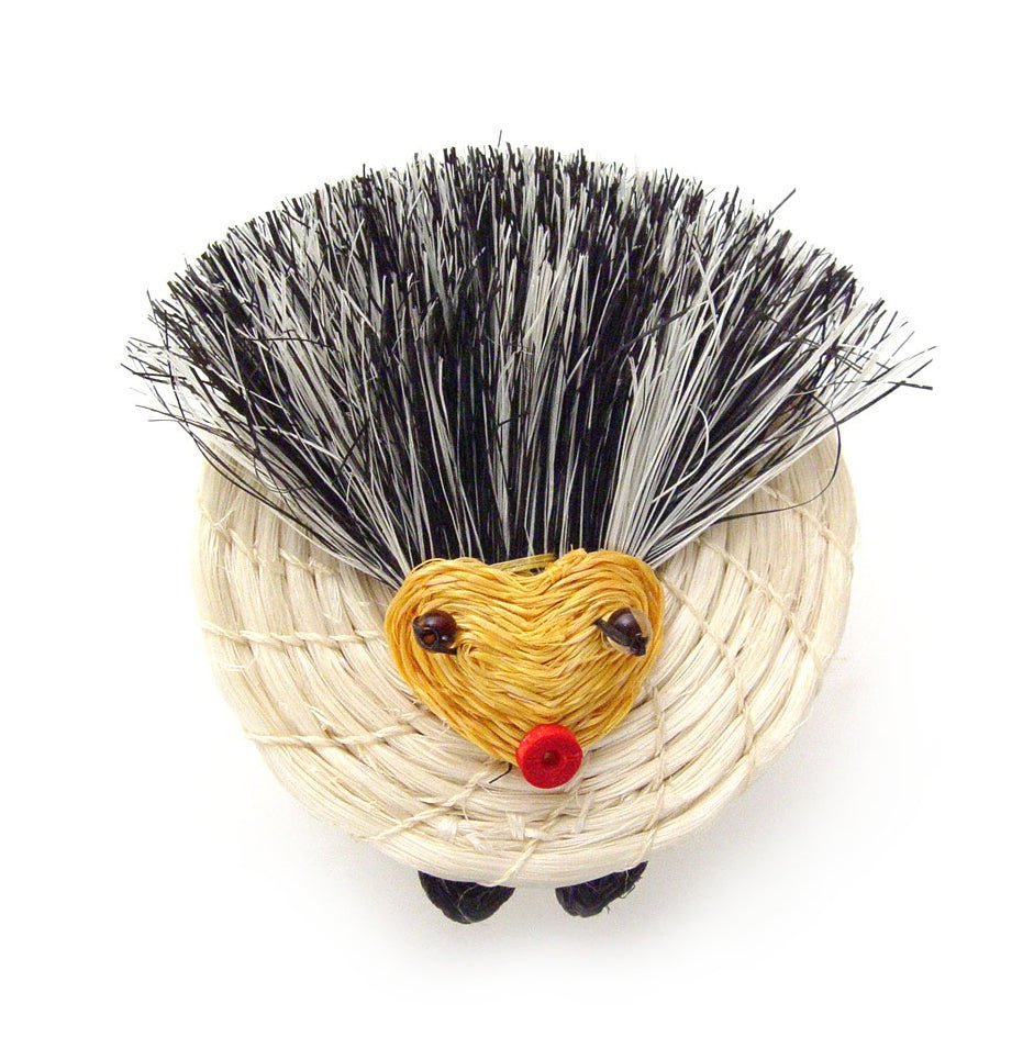 Hedgehog Lidded Basket - Che Cose Belle