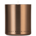 Hello Fall Soy Candle - Bronze Metal Aluminum Jar - 10 oz - Che Cose Belle