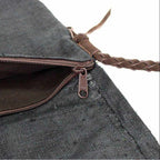 Hemp Diamond Cross-body Embroidered Fabric Purse - Thailand - Che Cose Belle
