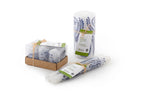 Henna Blue on White Painted Candles - Che Cose Belle