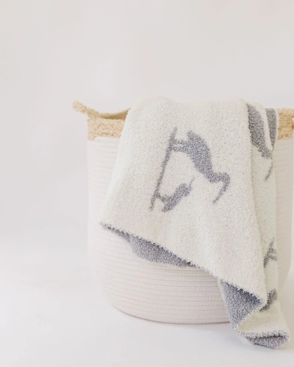 Heron Harmony Baby Blanket - Che Cose Belle