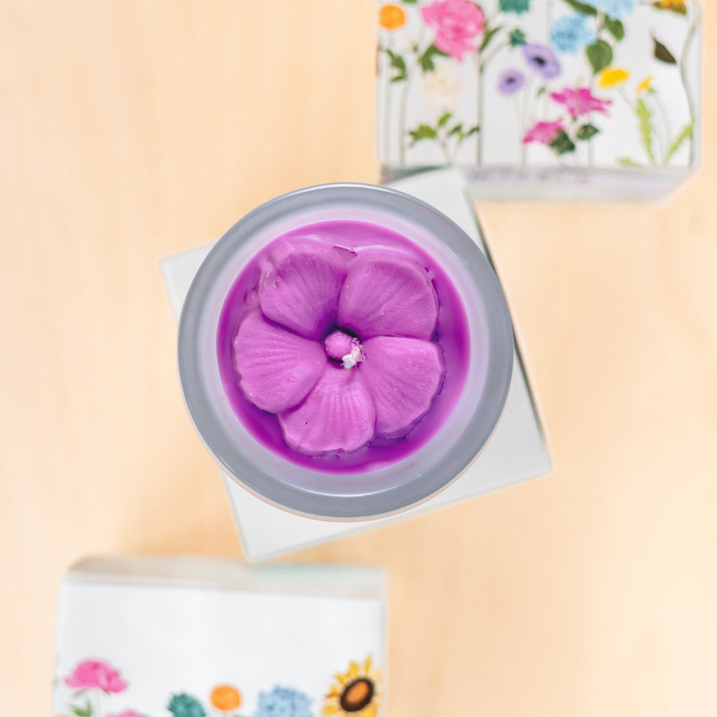 Hibiscus Flower Candle - Che Cose Belle