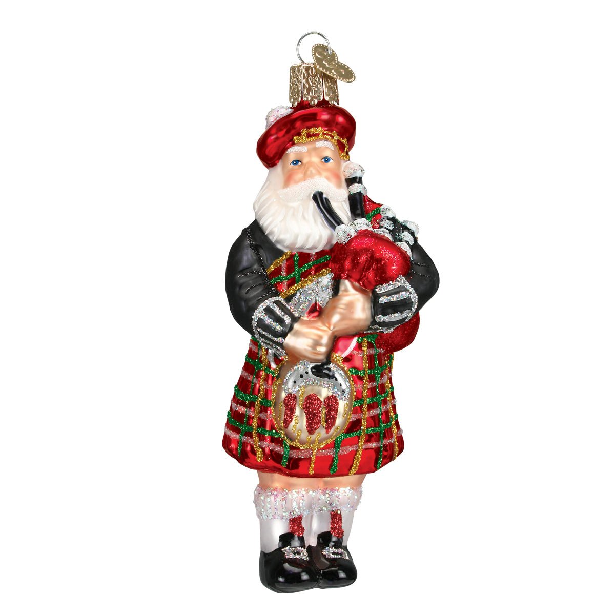 Highland Santa Ornament - Che Cose Belle