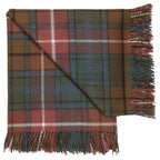 Highland Tartan Tweed Merino Wool Throw - Antique Buchanan - Che Cose Belle