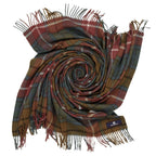 Highland Tartan Tweed Merino Wool Throw - Antique Buchanan - Che Cose Belle