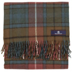 Highland Tartan Tweed Merino Wool Throw - Antique Buchanan - Che Cose Belle