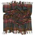 Highland Tartan Tweed Merino Wool Throw - Antique Buchanan - Che Cose Belle