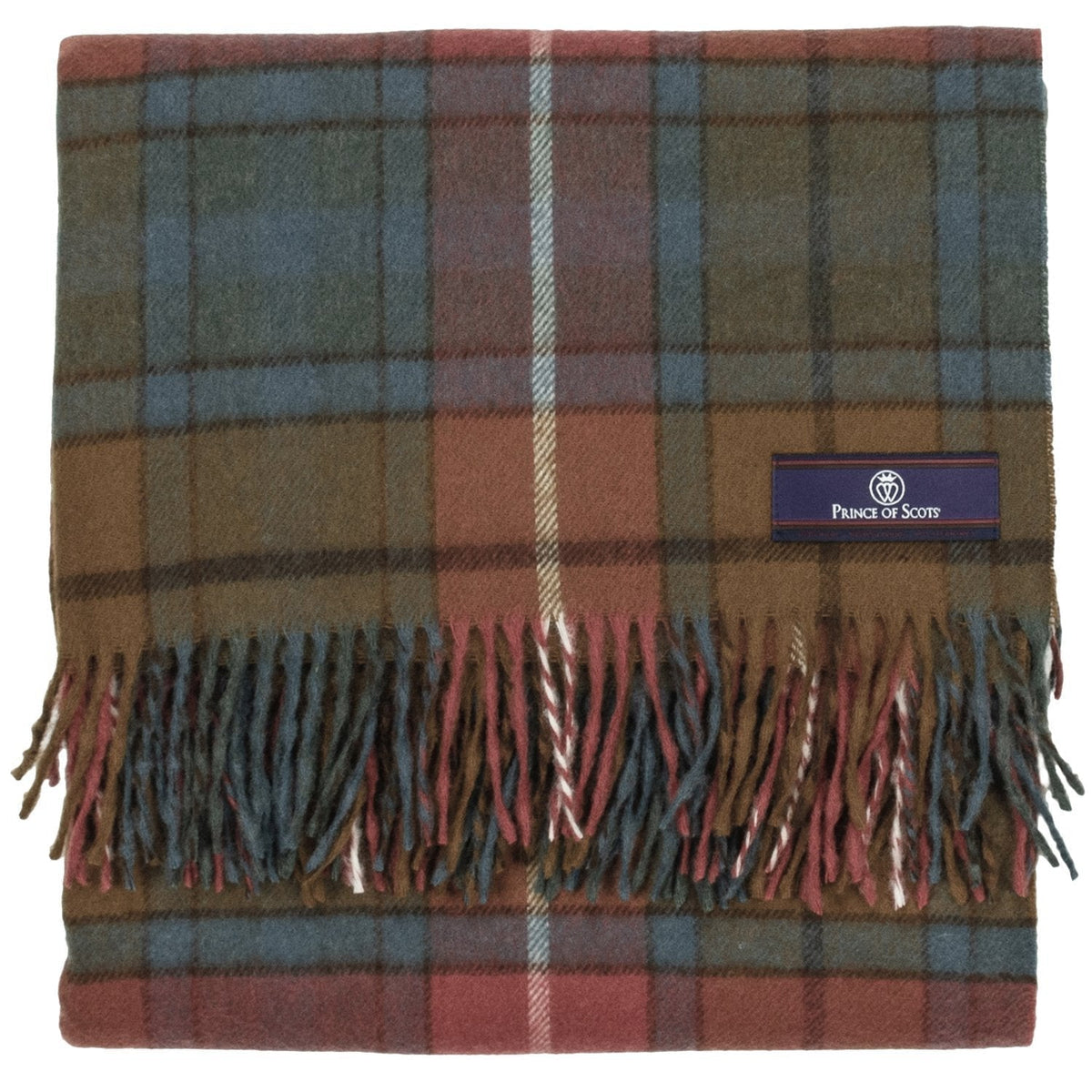 Highland Tartan Tweed Merino Wool Throw - Antique Buchanan - Che Cose Belle