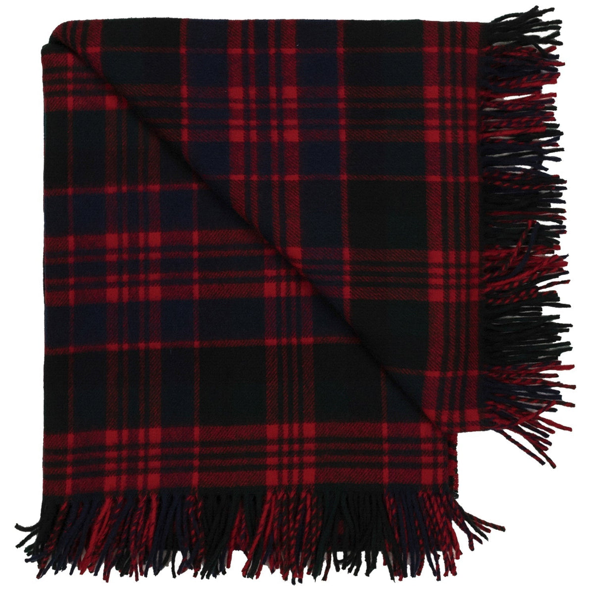 Highland Tartan Tweed Merino Wool Throw - Macdonald - Che Cose Belle