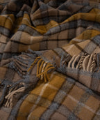 Highland Tweeds Pure New Wool Fluffy Throw ~ Natural Buchanan ~ - Che Cose Belle