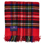 Highland Tweeds Pure New Wool Fluffy Throw ~ Royal Stewart ~ - Che Cose Belle