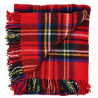 Highland Tweeds Pure New Wool Fluffy Throw ~ Royal Stewart ~ - Che Cose Belle