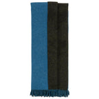 Highland Tweeds Reversible Double Cloth Throw - Sea/Green - Che Cose Belle