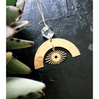 Hindsight Ornament With Vintage Glass Crystal - Che Cose Belle
