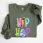 Hip Hop, Easter, Colorful Sweatshirt - Che Cose Belle