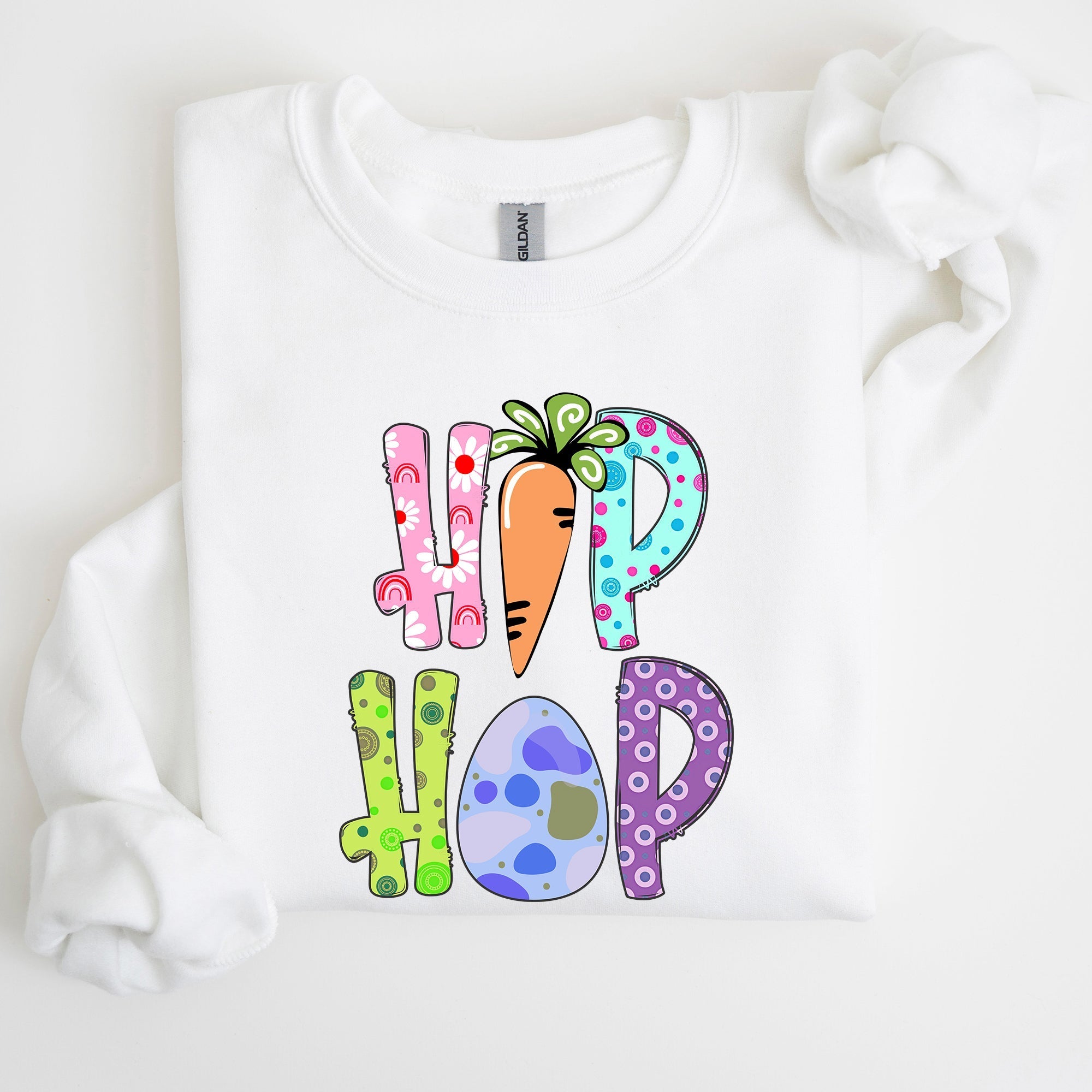 Hip Hop, Easter, Colorful Sweatshirt - Che Cose Belle