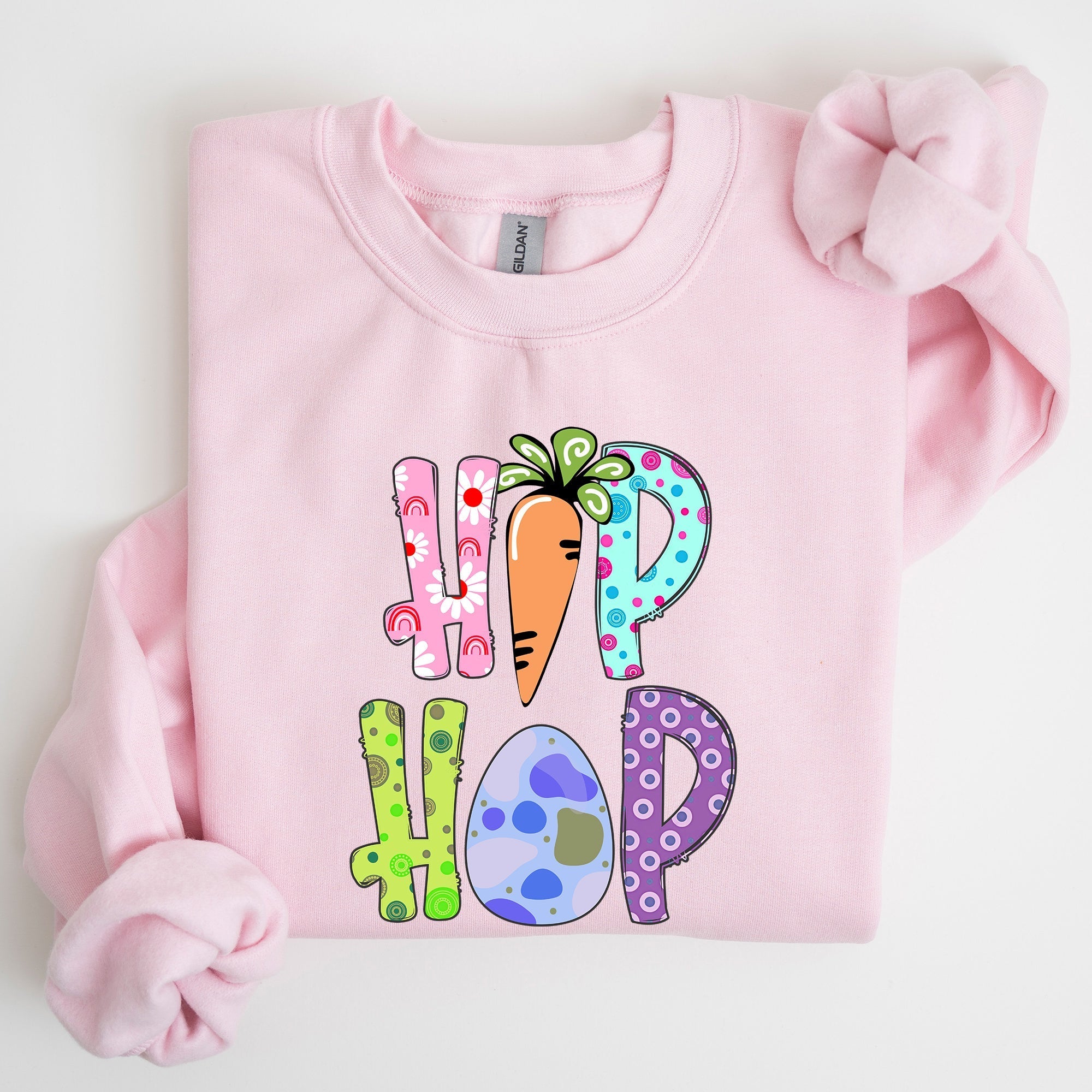 Hip Hop, Easter, Colorful Sweatshirt - Che Cose Belle