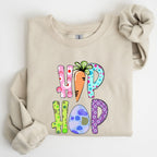 Hip Hop, Easter, Colorful Sweatshirt - Che Cose Belle