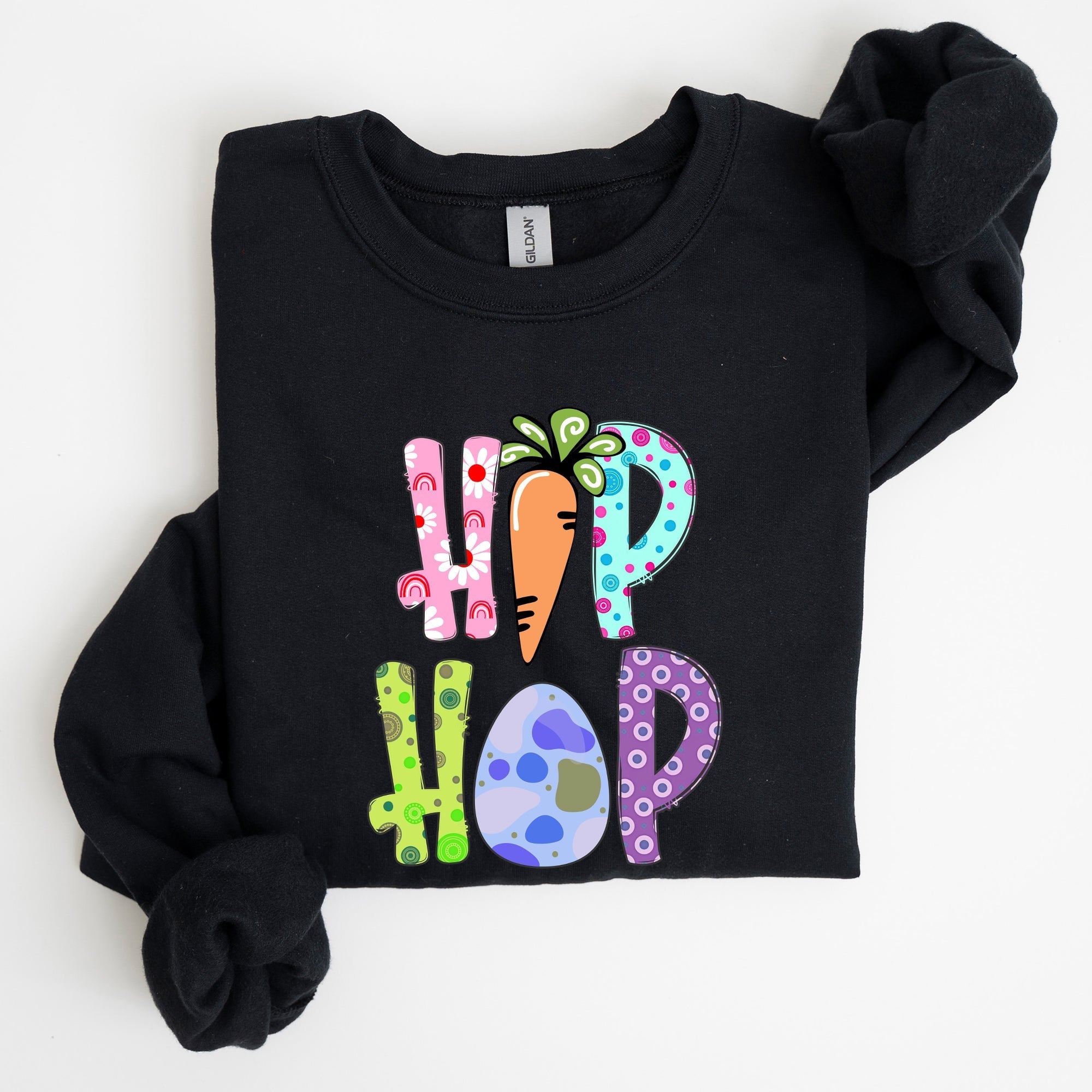 Hip Hop, Easter, Colorful Sweatshirt - Che Cose Belle