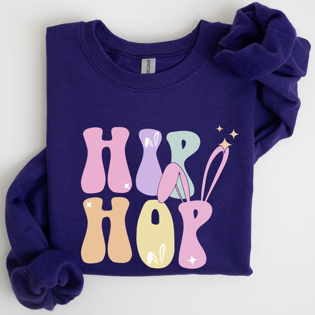 Hip Hop, Retro Easter, Bunny, Rabbit Sweatshirt - Che Cose Belle