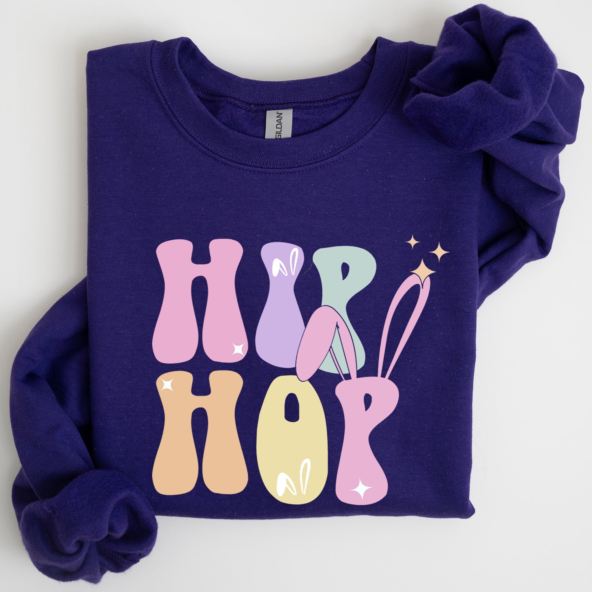 Hip Hop, Retro Easter, Bunny, Rabbit Sweatshirt - Che Cose Belle