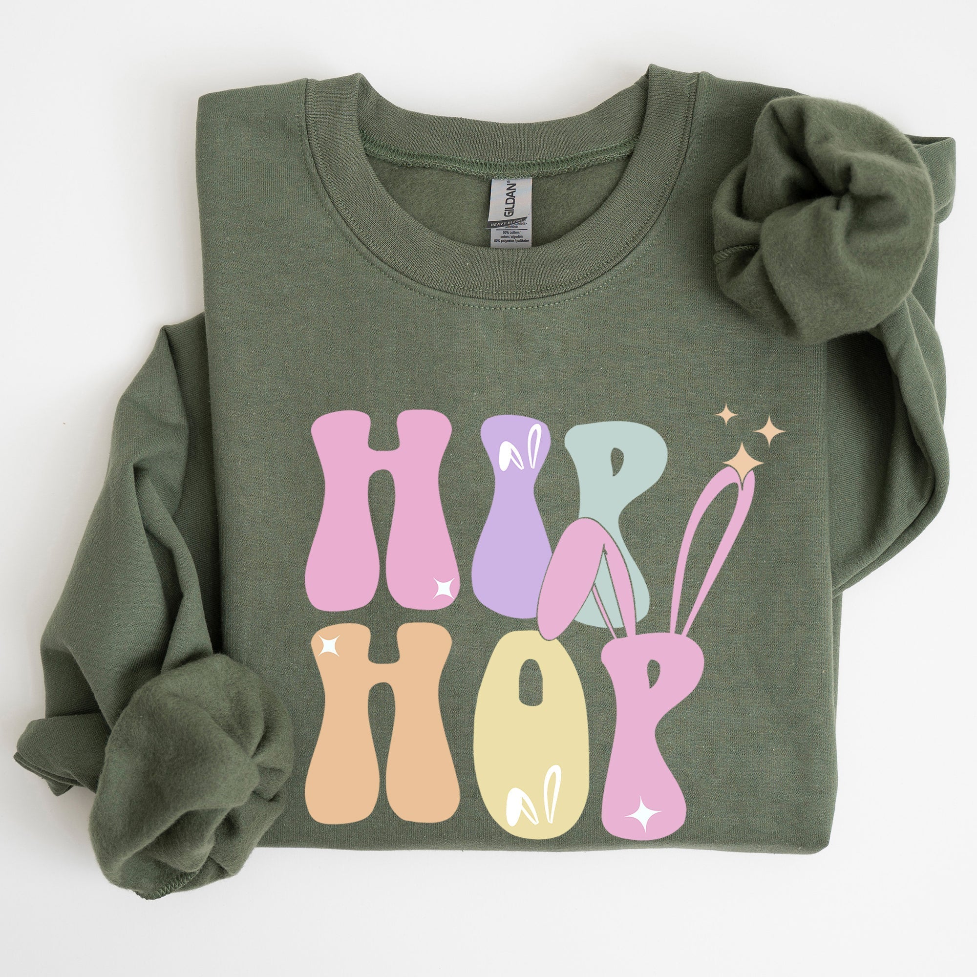 Hip Hop, Retro Easter, Bunny, Rabbit Sweatshirt - Che Cose Belle