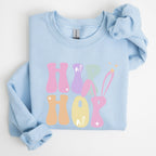 Hip Hop, Retro Easter, Bunny, Rabbit Sweatshirt - Che Cose Belle