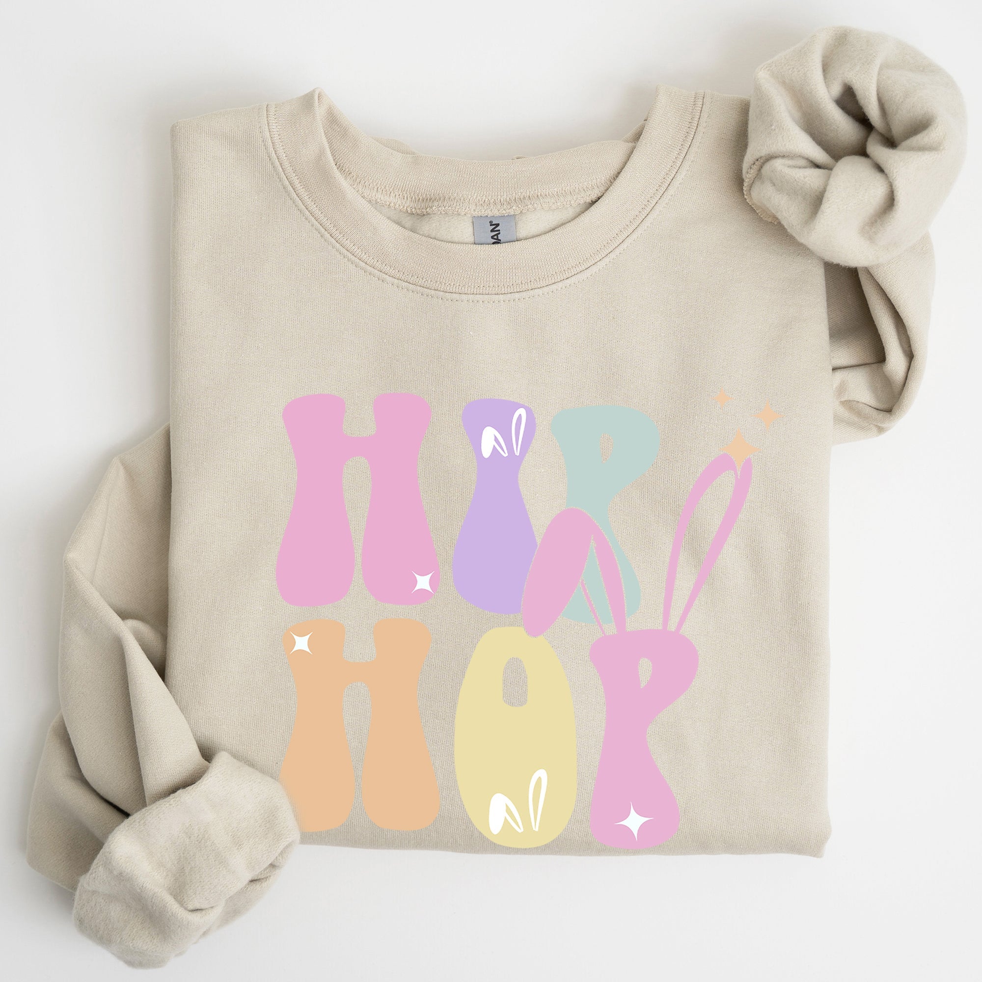 Hip Hop, Retro Easter, Bunny, Rabbit Sweatshirt - Che Cose Belle