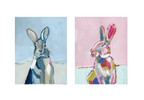 Hippity Hops Bunnies Fine Art Prints - Che Cose Belle