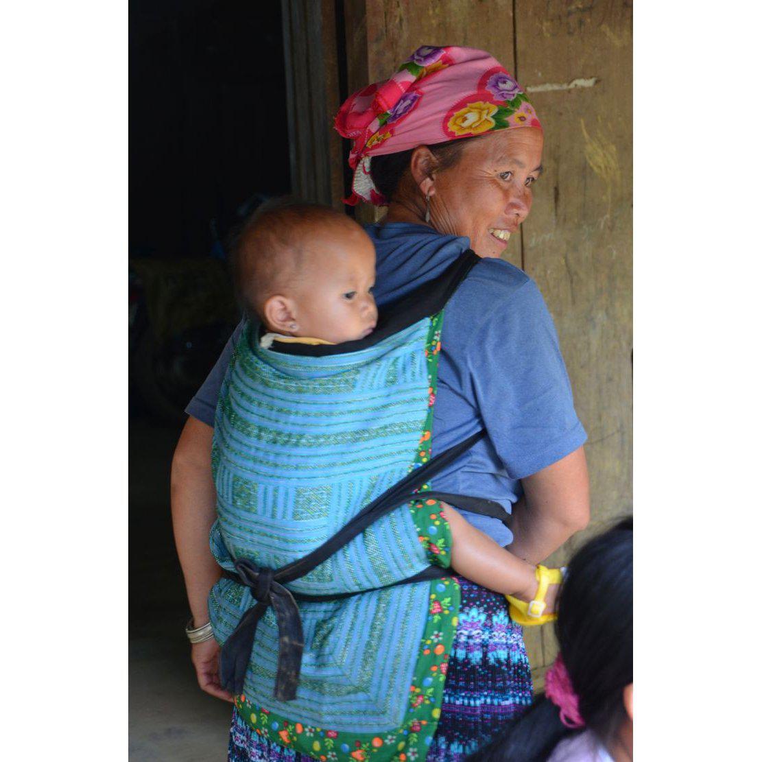 Hmong Traditional Baby Carrier Textile - Thailand - Che Cose Belle