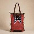 Hmong Vintage Textile & Leather Convertible Shoulder Bag - Thailand - Che Cose Belle