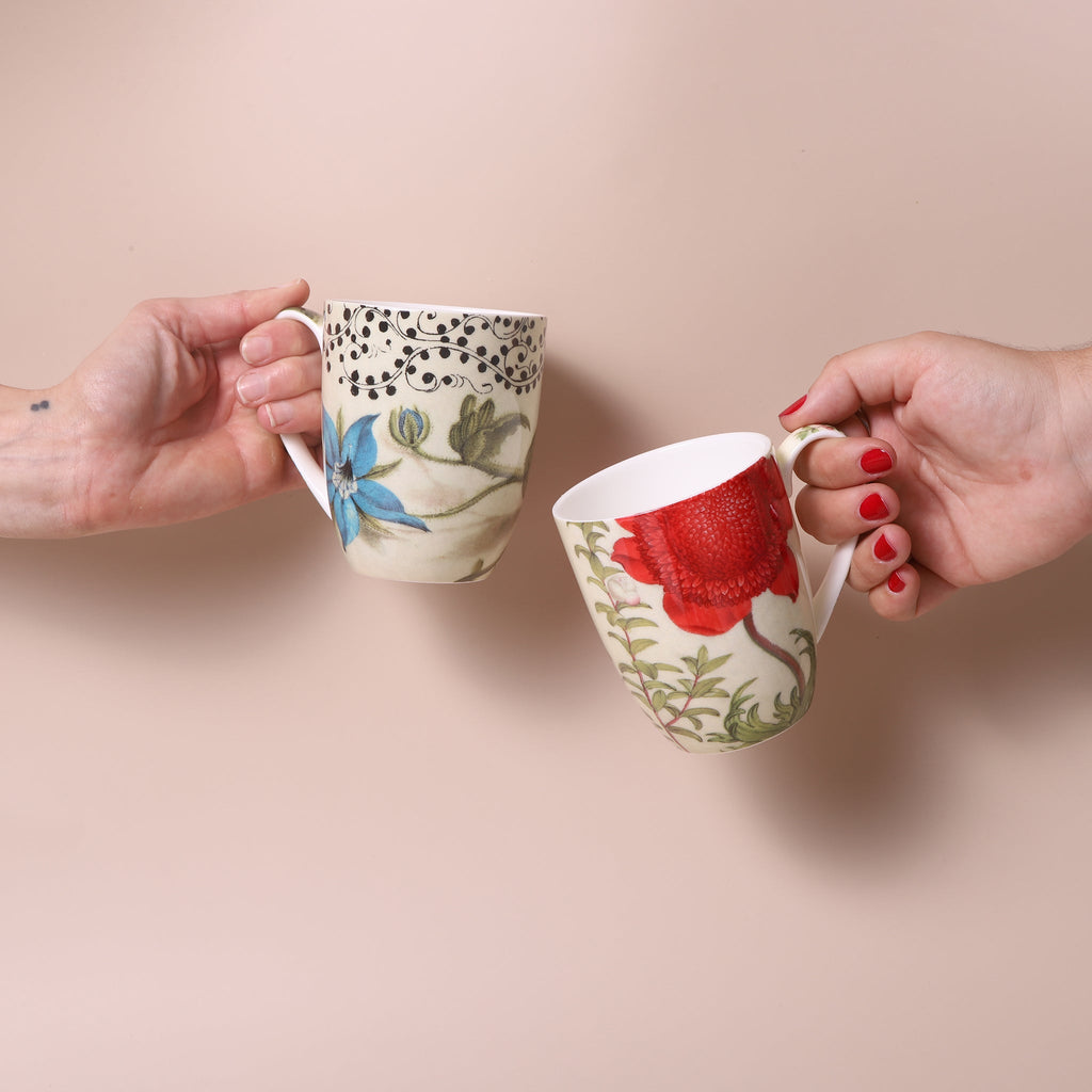 Hoefnagel Mug Pair - Che Cose Belle