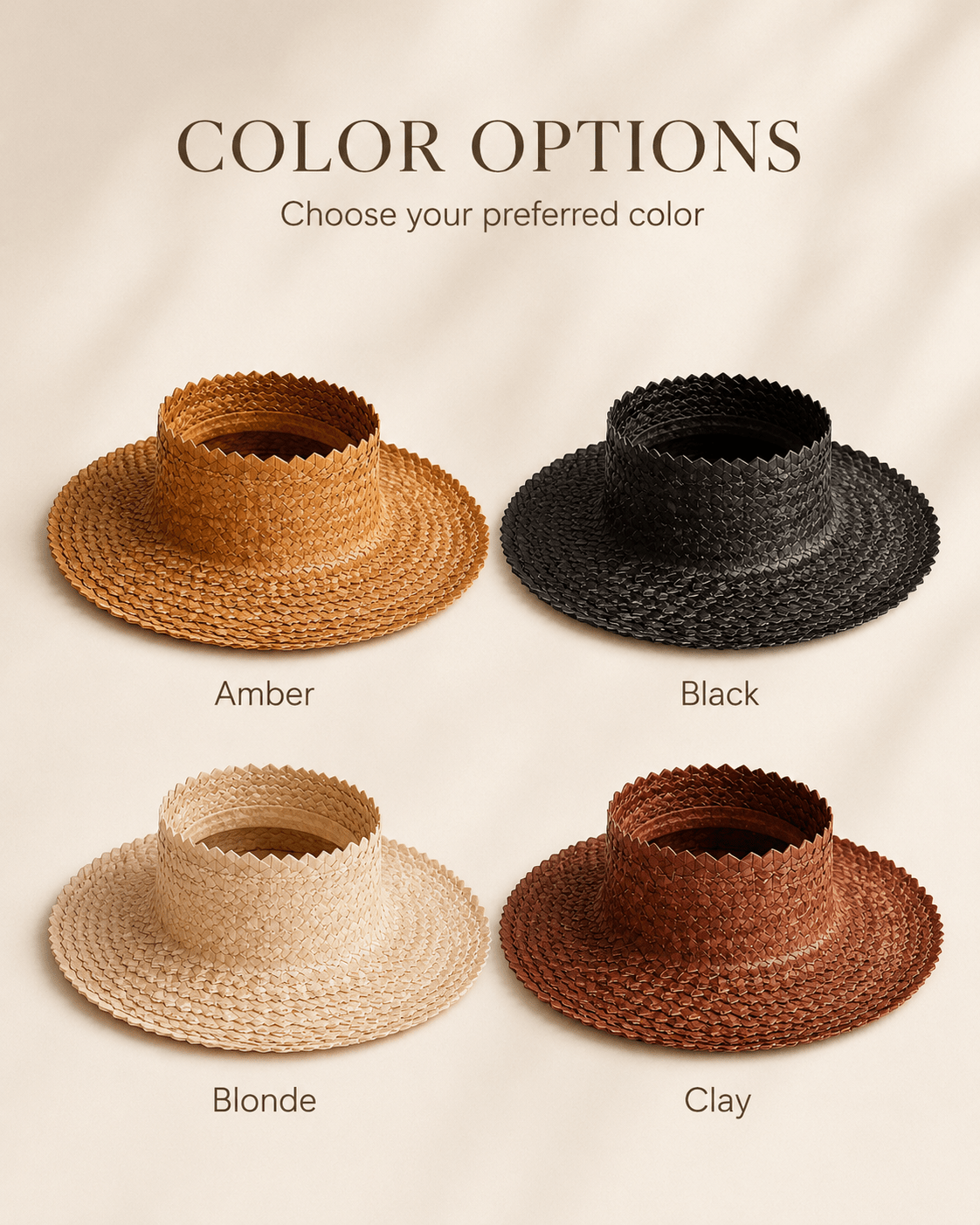 Holiday Papale Sun Hat - Che Cose Belle